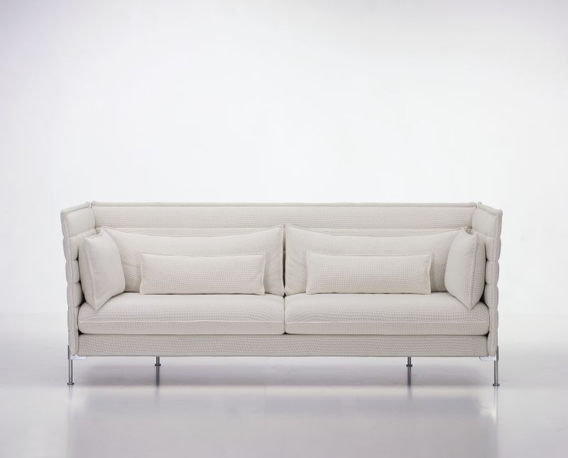 Alcove three-seater sofa Vitra